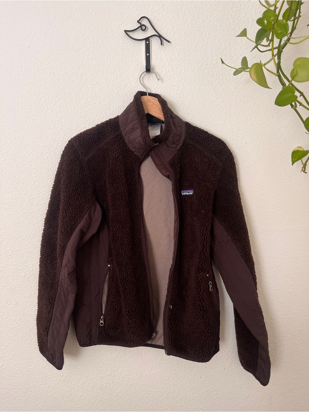 Patagonia Brown Sherpa Fleece Jacket